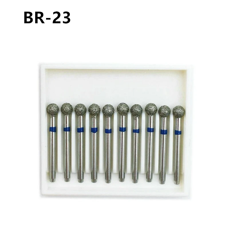 10 шт./кор. Стоматологические алмазные боры сверло для дантистов Dia-Burs Medium FG 1 6 мм