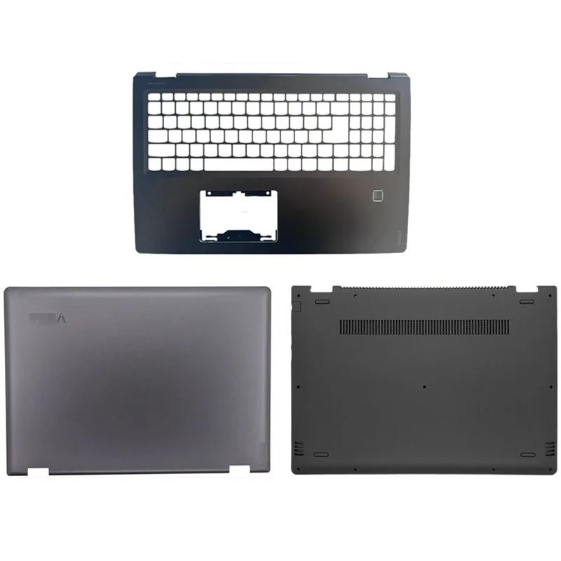 

Новая задняя крышка для ноутбука/Упор для рук/Нижняя крышка для Lenovo Yoga 510-15 510-15IKB 510-15ISK Series A C D, черная крышка