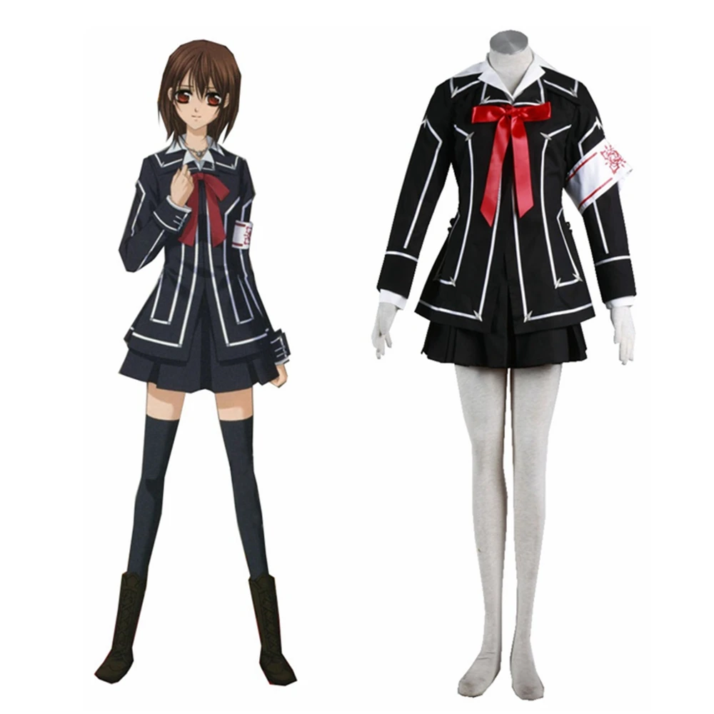 

Unisex Anime Cos Vampire Knight Kurosu Kuran Yuki Cosplay Costumes Outfit Halloween Christmas Uniform Custom Size