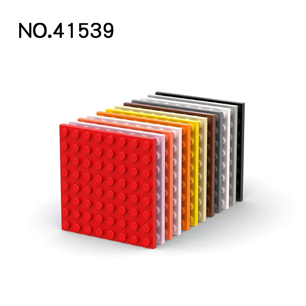 20 шт. детали MOC 41539 42534 пластина 8x8 Совместимые Кирпичи сборные строительные блоки