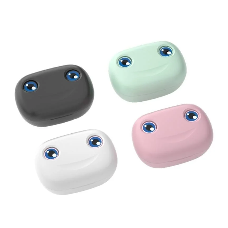 

5.1 Touch Control Bluetooth Headset HD Calls Smile Face Light Mini Earpieces Fanny Waterproof Earphone for Samsung iOS