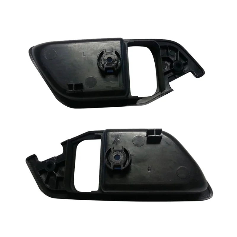 

Внутренняя ручка передней двери, комплект левой + правой для Hyundai Tiburon Coupe 2003-2008 гг. 826112 C000 826212 C000, Черный — L49A