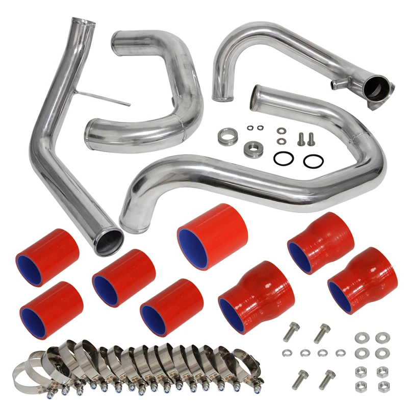 

Upgrade Front Mount Intercooler Piping w/Sensor & BOV Flange Adapter for VW Jetta GL Golf GTI MKIV 1.8L Turbo 98-05