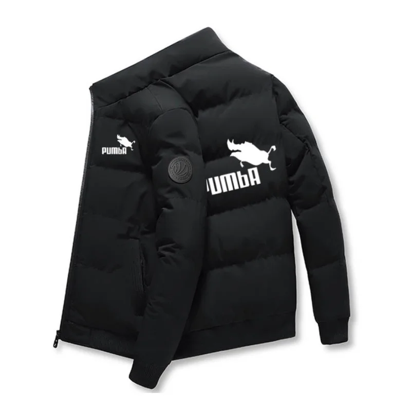 Men's winter warm men's coat casual autumn clothes stand collar down jacket thick cap white duck fur coat menmoncler jacket