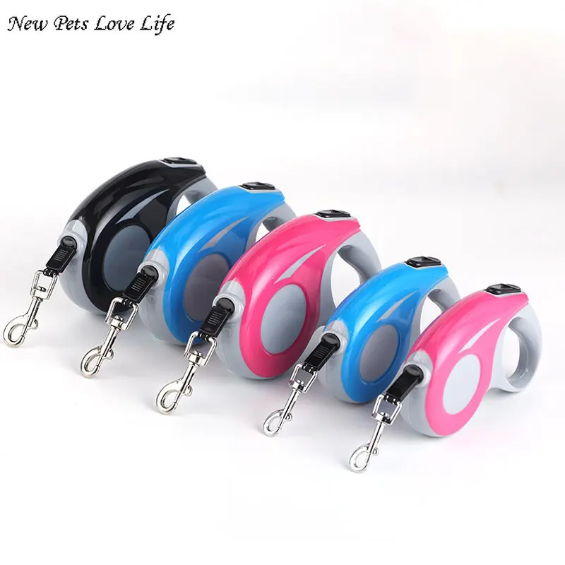 

Retractable Dog Leashes Automatic Extending Flexible Puppy Cat Strong Nylon Rope Collar Leash 3M/5M For Small Dogs Pet Supplier