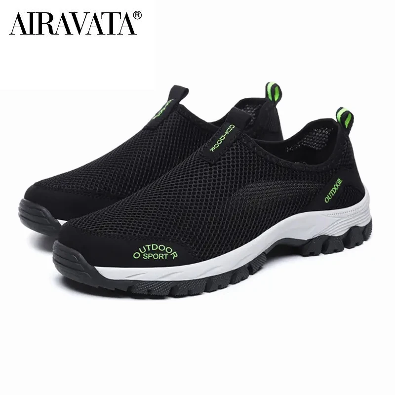Mesh Men Casual Shoes Outdoor Water Sneakers Men Trainers Non-slip Climbing Hiking Shoes Breathable Men's Treking Shoe