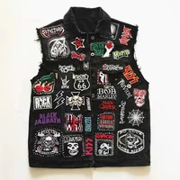 rock band iron on patch for clothing embroidery badges music metal punk stripes clothes stickers appliques sewing jacket jeans