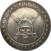 antique silver dollar 1921d american morgan tramp coin handicraft collection replica coin