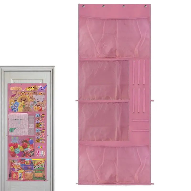 

Сумка-Органайзер для хранения набивных животных, с 4 большими карманами