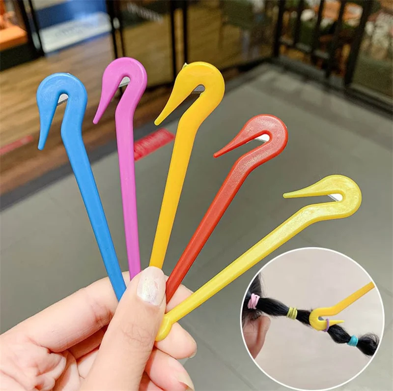 

5Pcs Hair Bands Rubber Cutter Hair Disposable Rubber Band Remover Tool Salon Headwear Cut Knife Tools Hair Styling Accessories