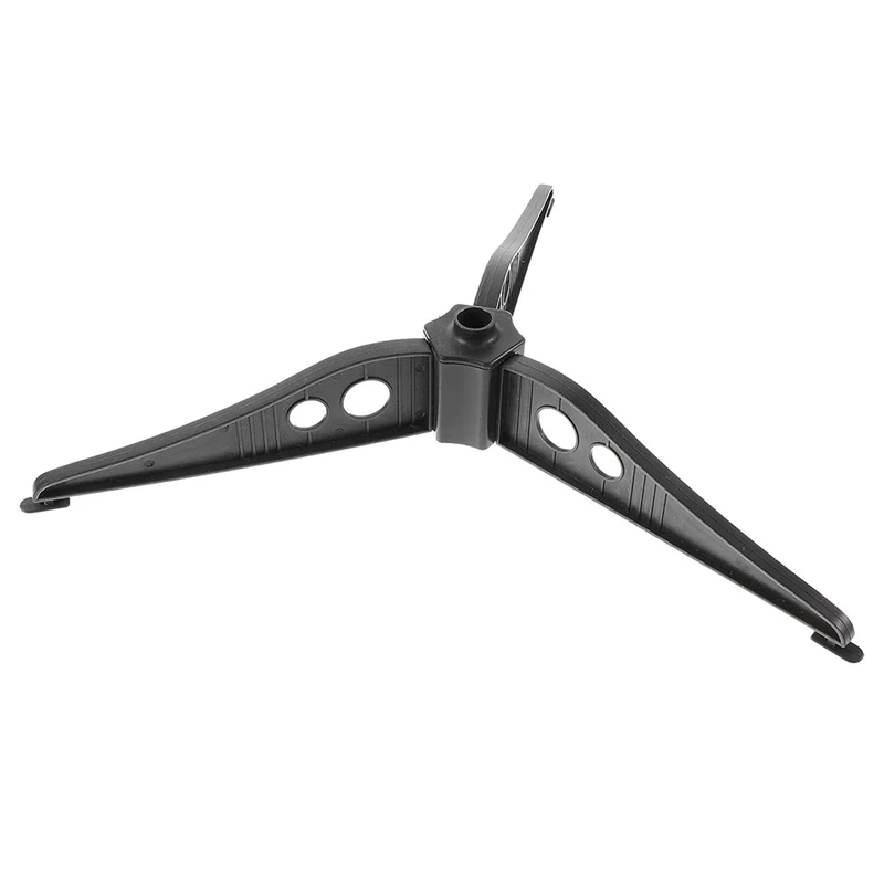 Основа для рождественской елки Пластиковый штатив 12 см треугольная белая Нижняя