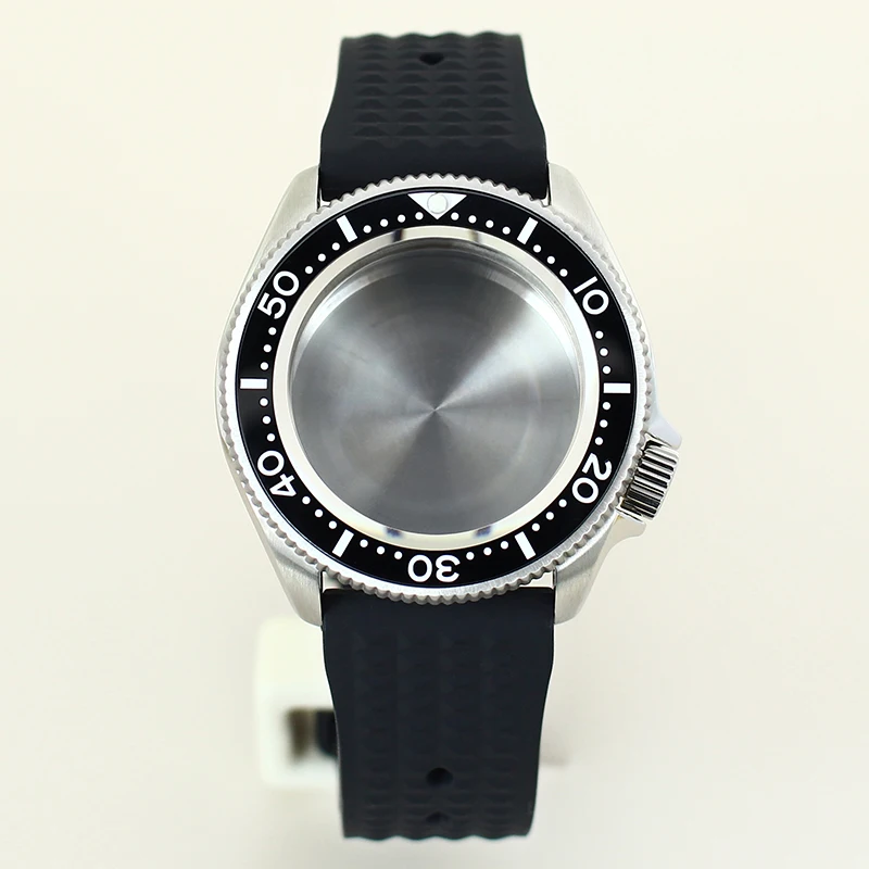 Фото Для дайвинга 10 бар на 3,8 Модифицированные детали SKX 38 мм Ремешок для часов Сапфировое стекло Для NH35 NH36 4R Механизм 28,5 мм Циферблат Водонепроницаемый №4
