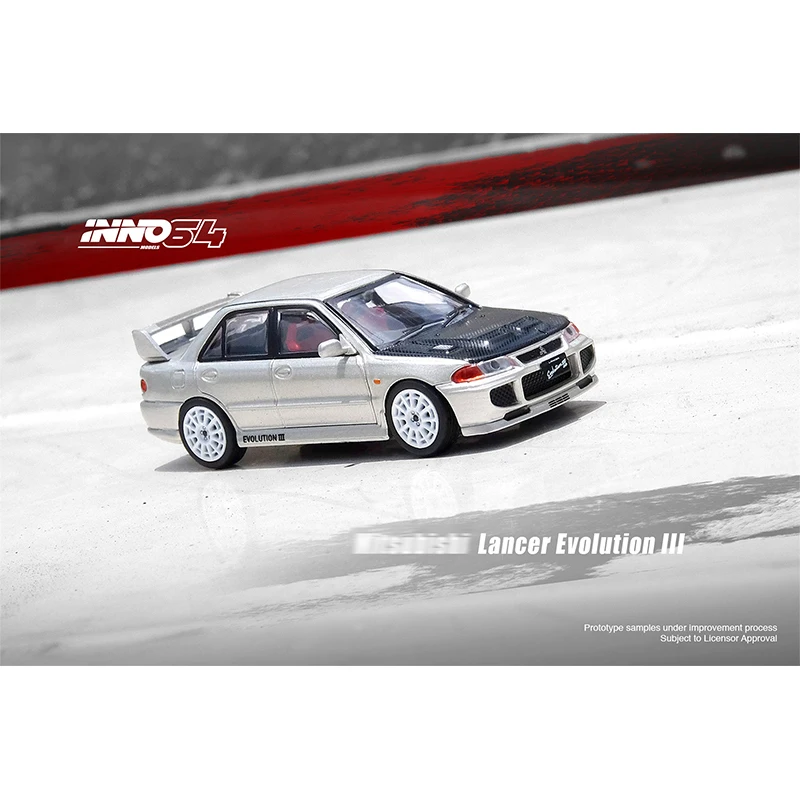 

INNO 1:64 LANCER EVOLUTION III EVO3 Diecast Diorama Car Model Collection Miniature Carros Toys