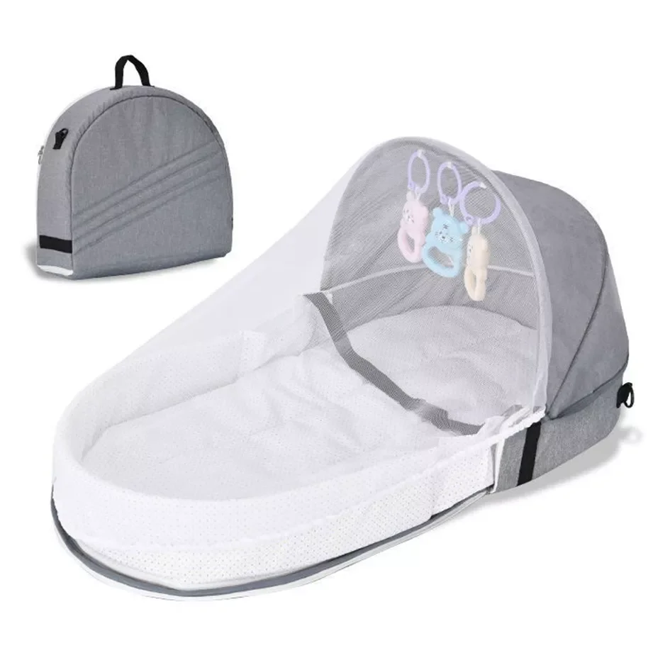 

Battilo Baby Crib Multi-function Baby Bed Nest Baby Mosquito Net Foldable Baby Nest Bassinet Infant Sleep Portable Bed