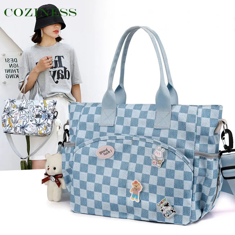 

Детская водонепроницаемая сумка-мессенджер для мамы, теплая вместительная уличная сухая и влажная многофункциональная сумка с разделение...