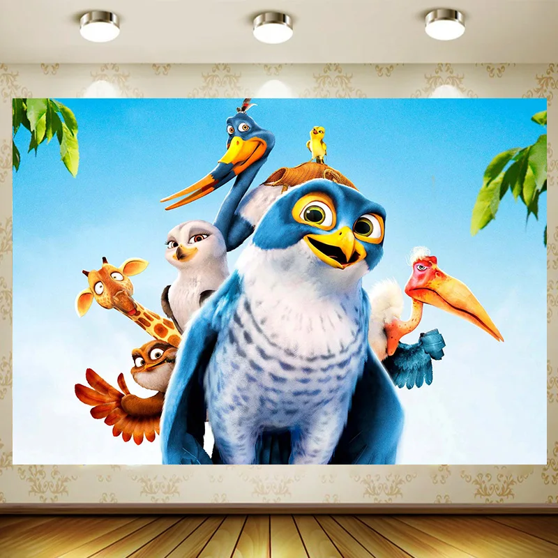 Замбезийская Сова принадлежности для дня рождения детский душ мультяшное