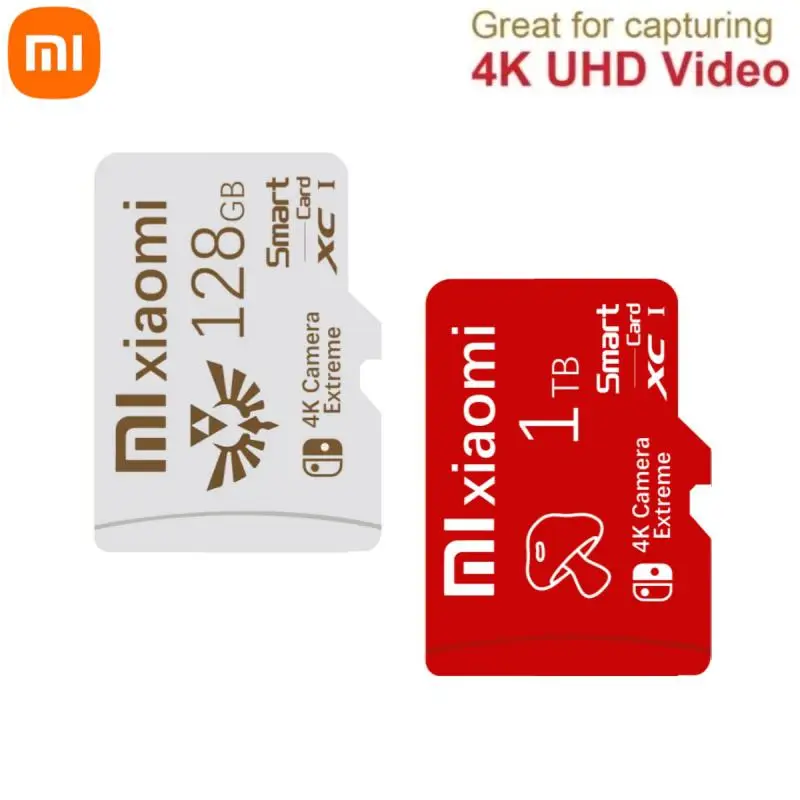 Оригинальная Xiaomi 1TB 2TB Micro TF SD-карта 256 ГБ Class10 Высокоскоростная памяти 128 Флэш-карта