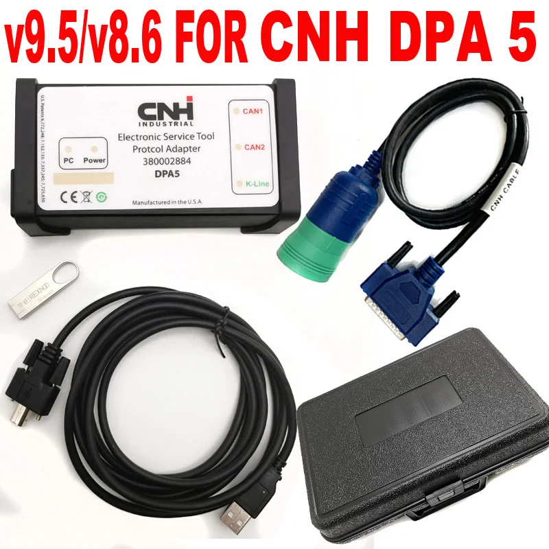 Инженерный уровень V9.5 V8.6 для CNH dpa5 EST инструмент диагностики сельского хозяйства
