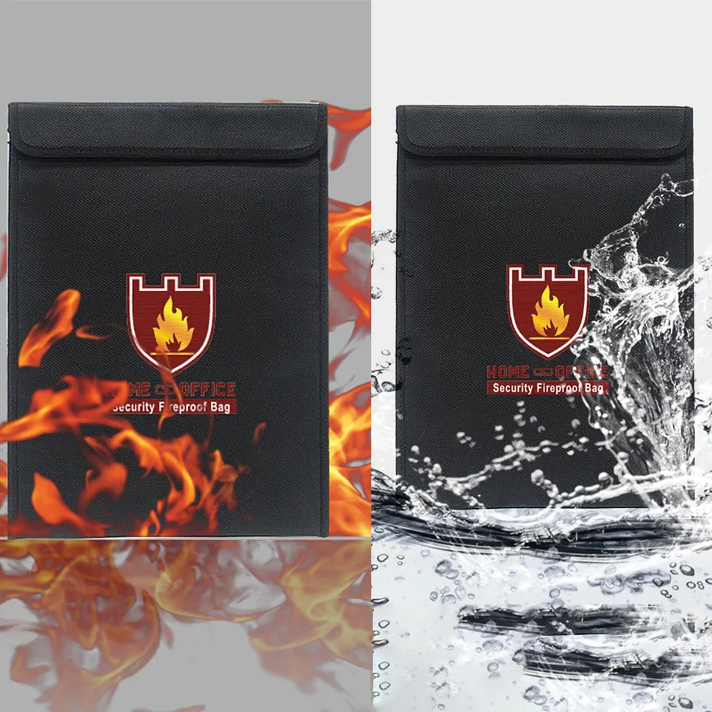 

Bag Storage Fireproof Document Water Bag & Fire Office & Stationery