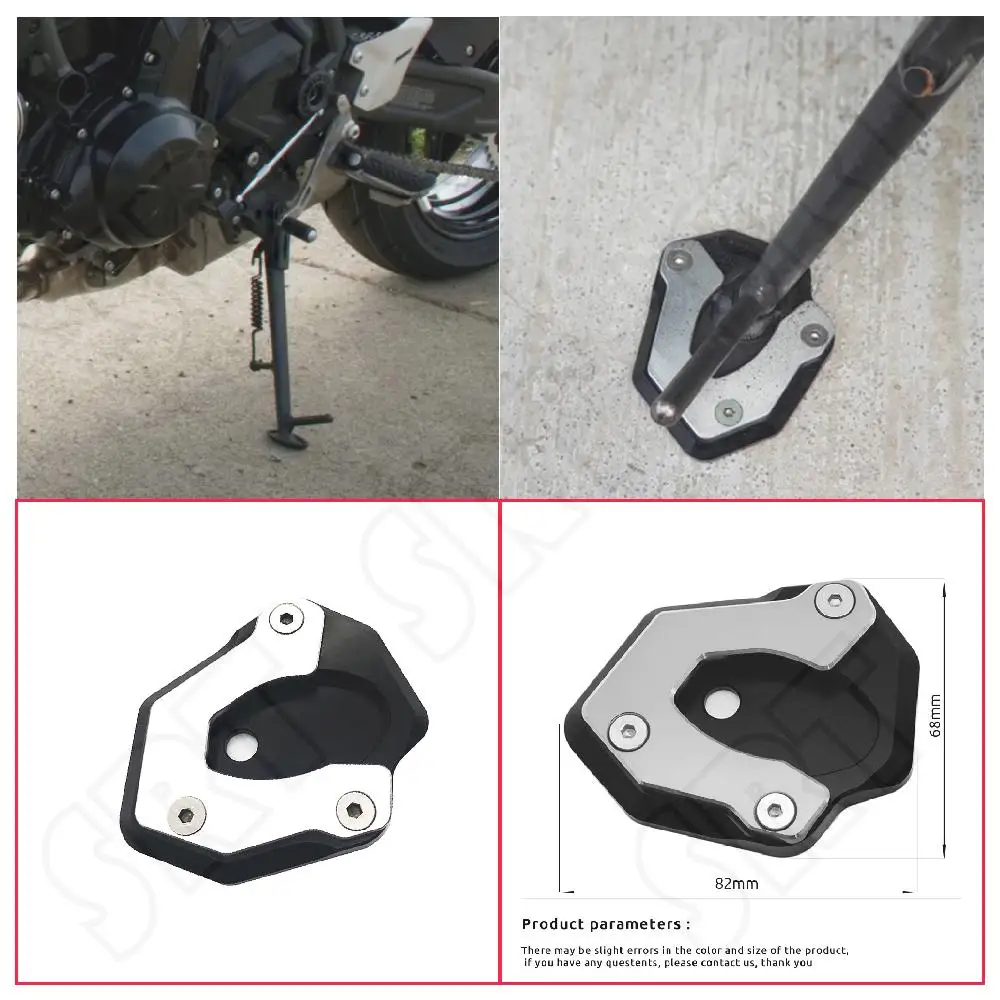 

Fits for Kawasaki Z650 Z650RS Ninja 650 650R NINJA650 2017-2022 Motorcycle Side Parking Kickstand Support Plate Extension Pad