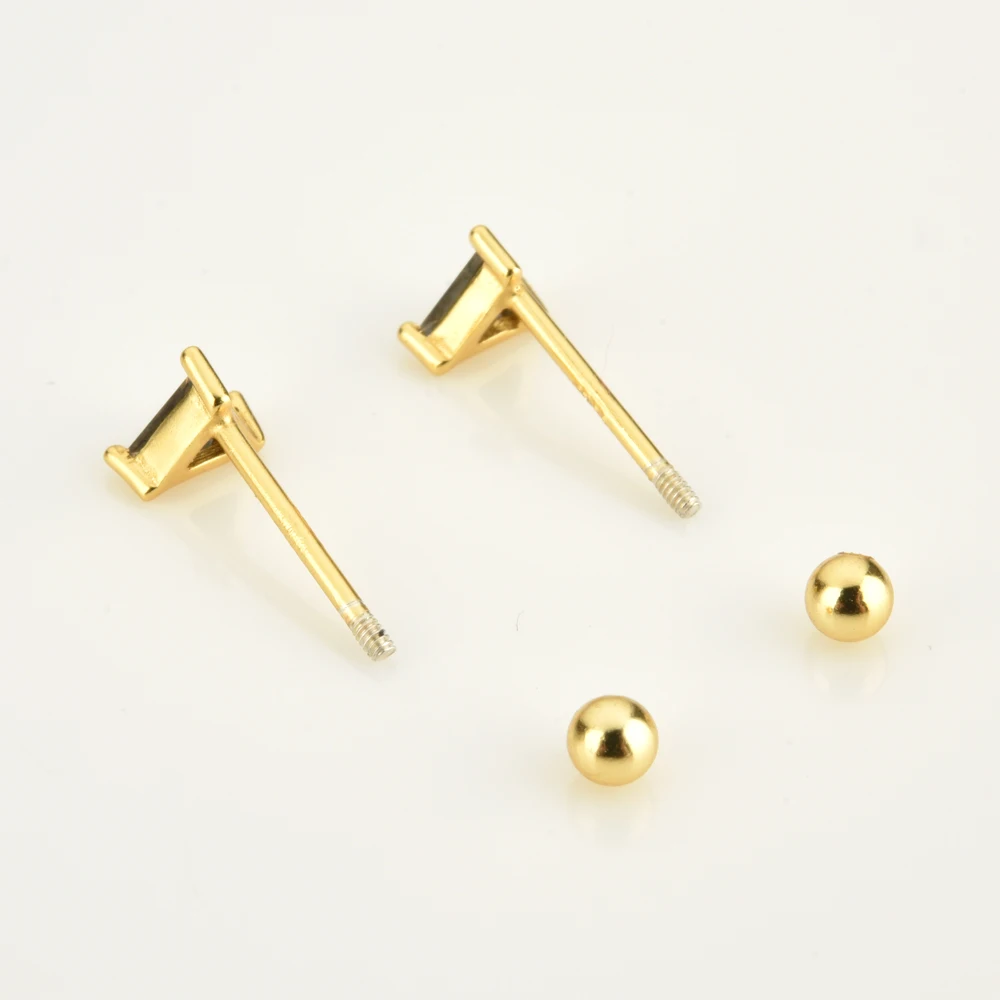 ANDYWEN 925 пробы серебряные золотые белые треугольные фотокольца панк-клипсы 2021