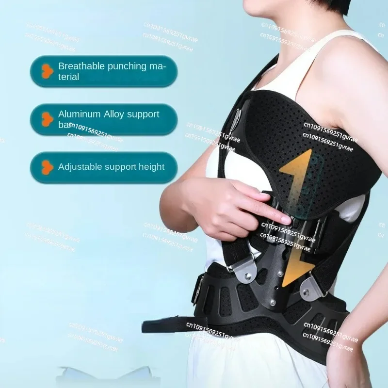 Корректор Escoliosis Mecánico De Tres Puntos Brace Proceso Lateral Columna Lumbar Equipo Protección Corrección Hombros