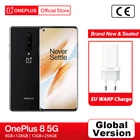 Смартфон OnePlus 8 5G, 8 ГБ, 128 ГБ, Восьмиядерный процессор Snapdragon 865, экран 6,55 дюйма 90 Гц Fluid AMOLED, тройная камера 48 МП