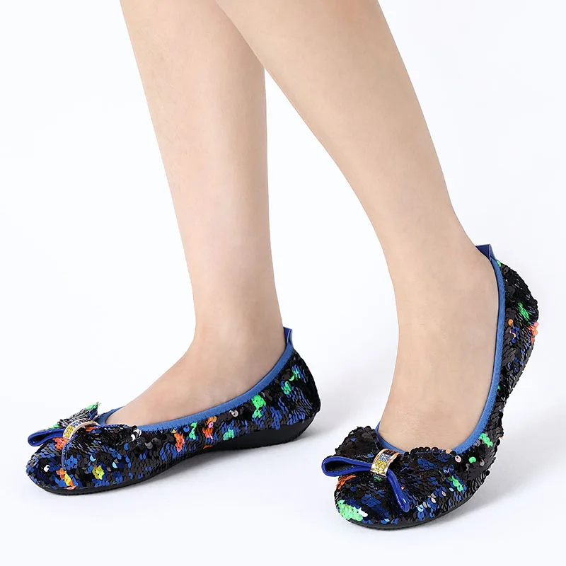 Wedding Party Flats to Match Dress 2022 New Designer Comfy Ballet Shoes Flats for Nurse Teacher Office Lady Comfortable Flats