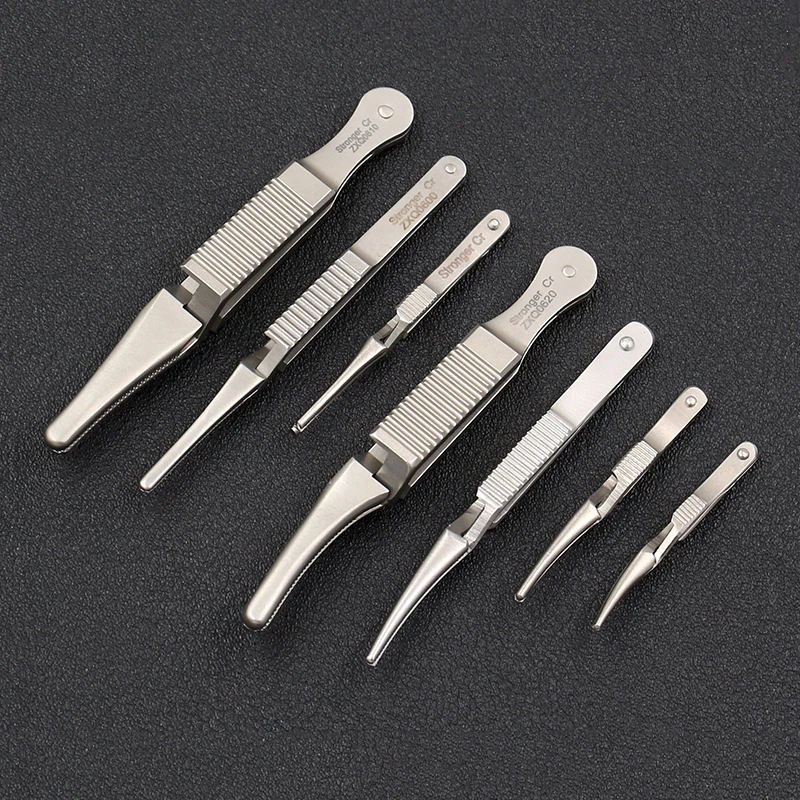 Stainless Steel Artery Clamp Microvein Clamp Closure Device Temporary Occlusion Of Surgery Cross Hemostatic Forceps