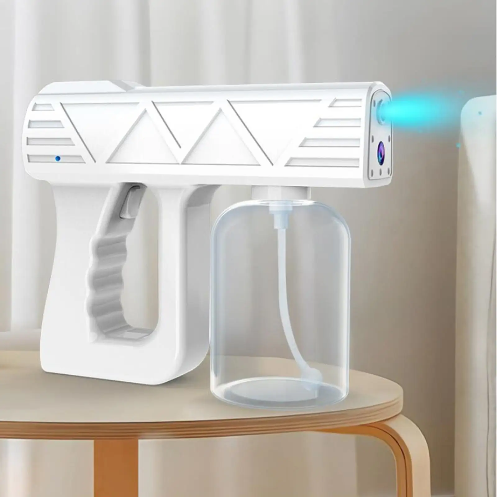 

Blue Light Nano Disinfection Sprayer Electric Wireless 400ml Effective