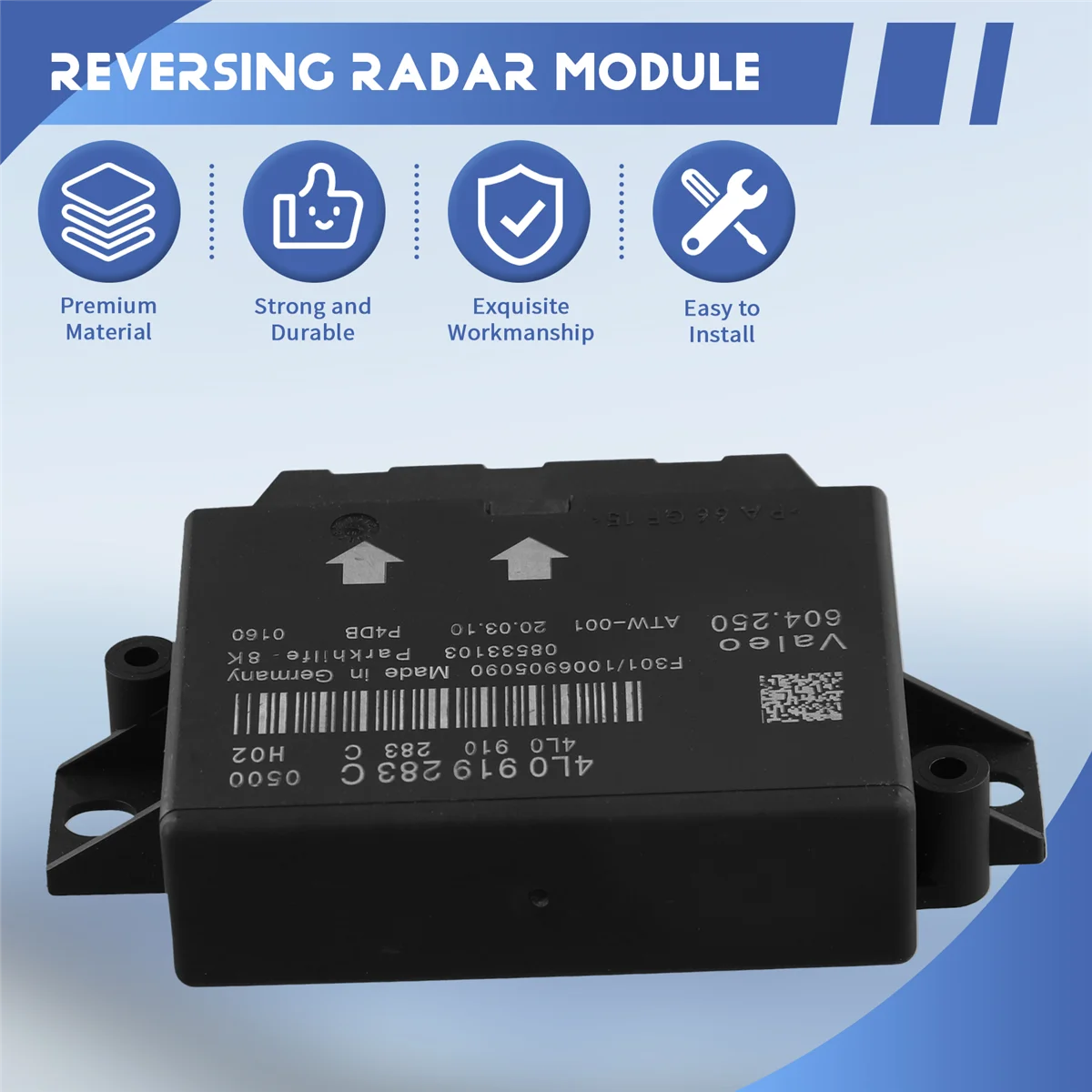 Автомобильный реверсивный радар система парковки блок управления 4л 0910283 C 0919283