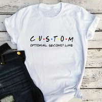 custom friends shirt personalized tshirt friends show men tshirt streetwear friends themed tops vintage summer 2022 xxl