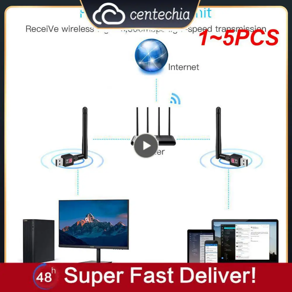 

Wi-Fi адаптер 5 дБ, 150 Мбит/с, 1-5 шт.