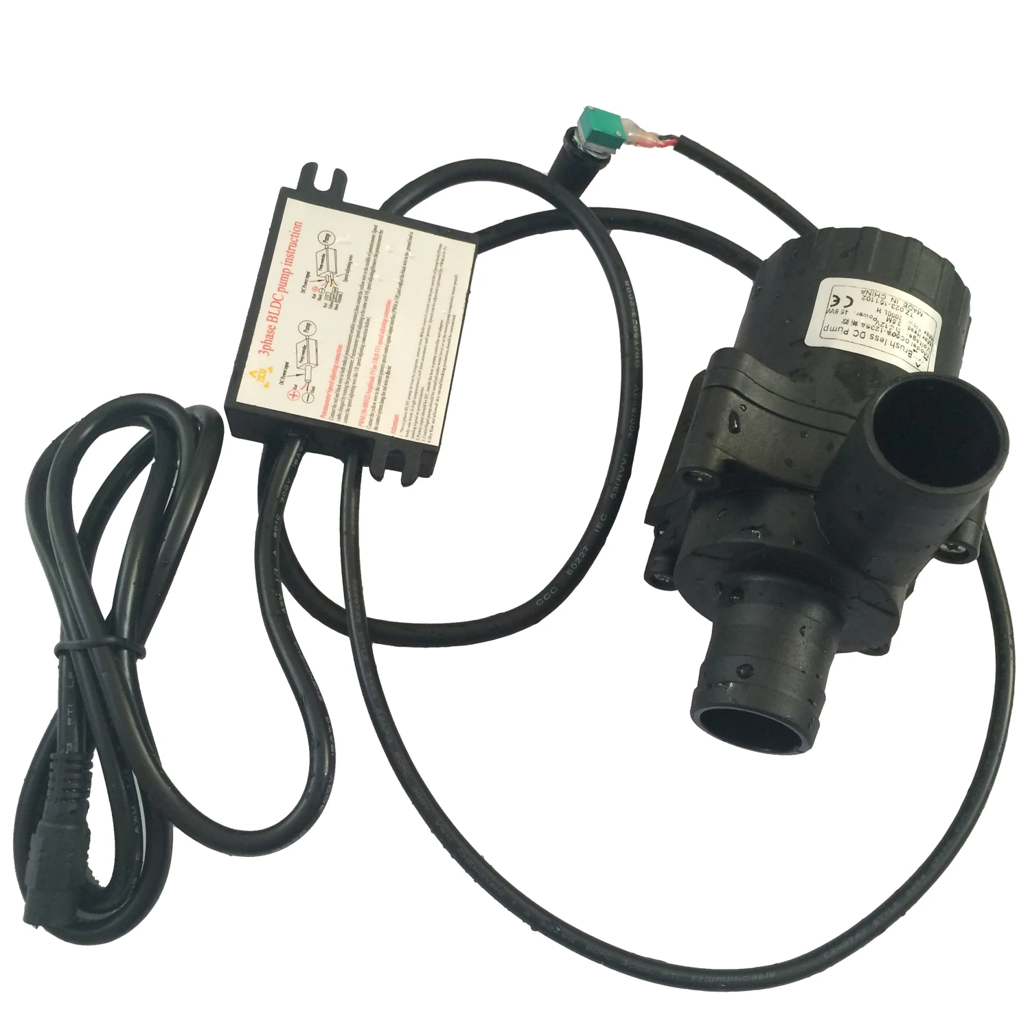 Бесщеточный мини-насос 5-24 В постоянного тока мощность 5 м 3600 л/ч погружной