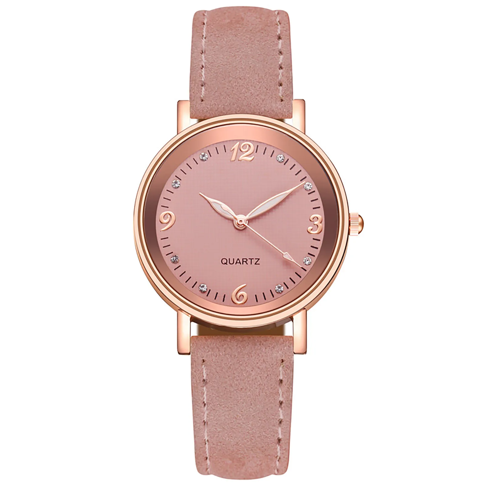 

Роскошные светящиеся часы для женщин, женские кварцевые наручные часы с кожаным ремешком, повседневные аналоговые арабские цифровые часы Montres Femme