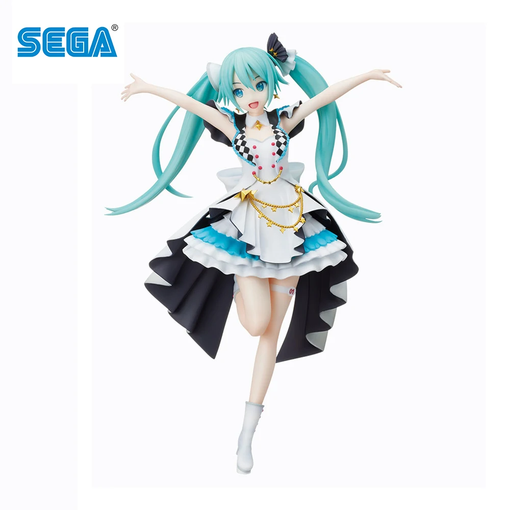 

Сега Хатсуне Мику сцена секай вер. Фигурка аниме Molde из оригинальной коллекции, фигурки, игрушки, настольное украшение