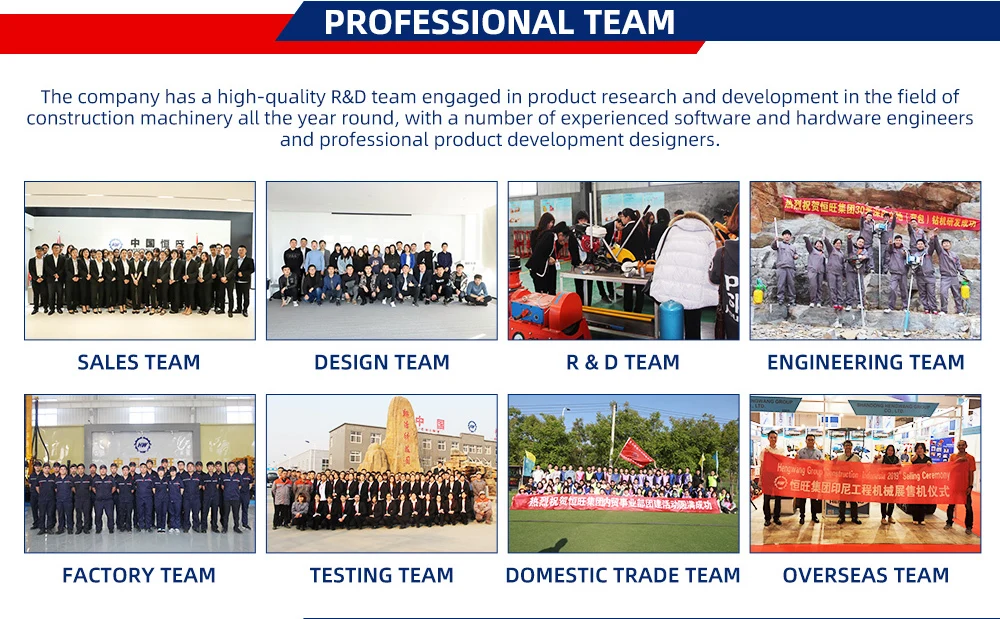 Землеройный мини-экскаватор Hinery 15-тонный ковшовый колесный экскаватор на