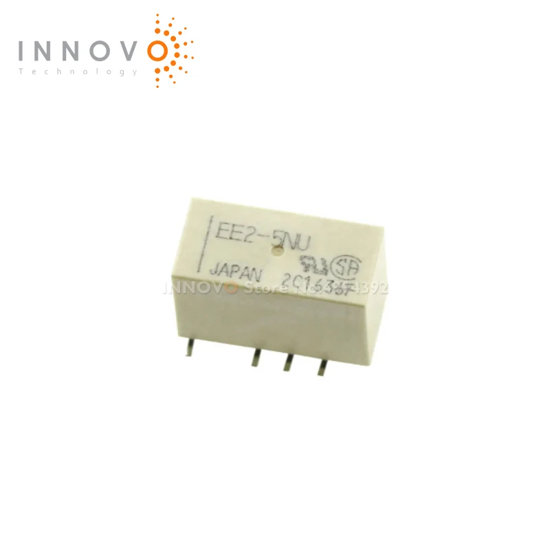 5 шт./лот EE2-5NU реле сигнала 5 в постоянного тока DPDT 2 A EE2 Серии SMD без защелки Бесплатная доставка новый оригинальный