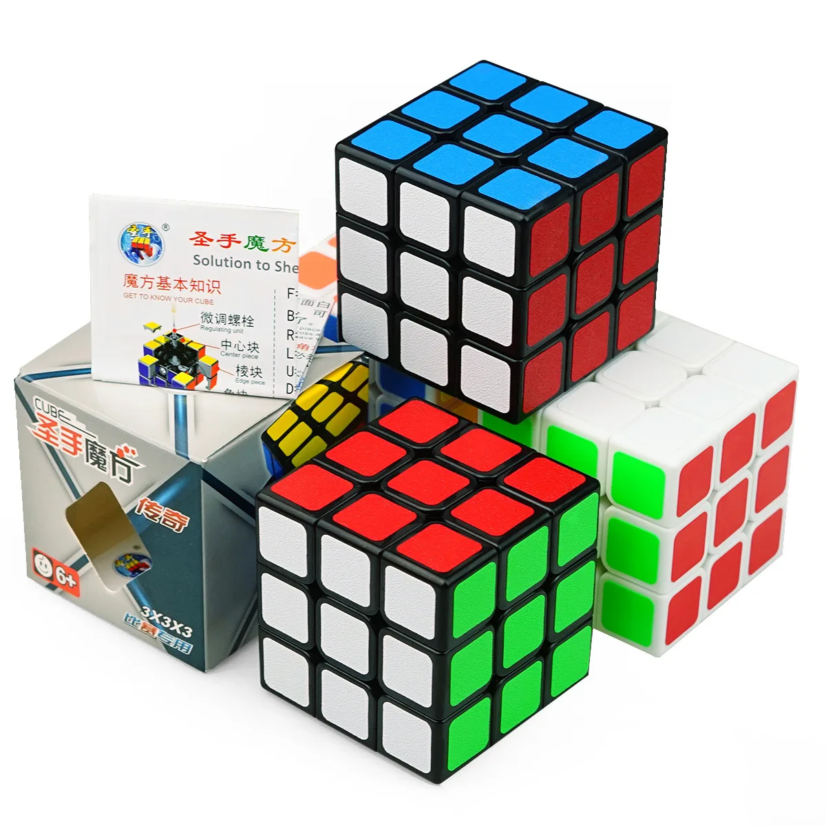 

Professional 3X3X3 Magic Cube Speed Puzzle Cubes Neo Cube 3*3 Cubo Magico Sticker Antistress Adult Educational Kid Fidget Toys