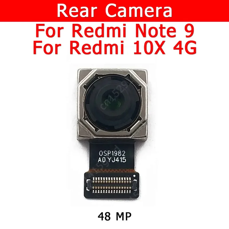 

Оригинальная задняя камера для Xiaomi Redmi Note 9 10X 4G Note9, основная Основная камера, модуль гибкого кабеля, запасные части для замены