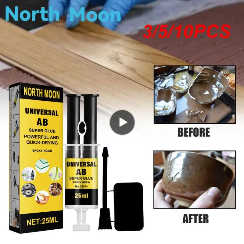 

3/5/10PCS 25ml Epoxy Resin Glue Excellent Storage Stability Wide Range Repair Screen Super Glues Aging Resistant