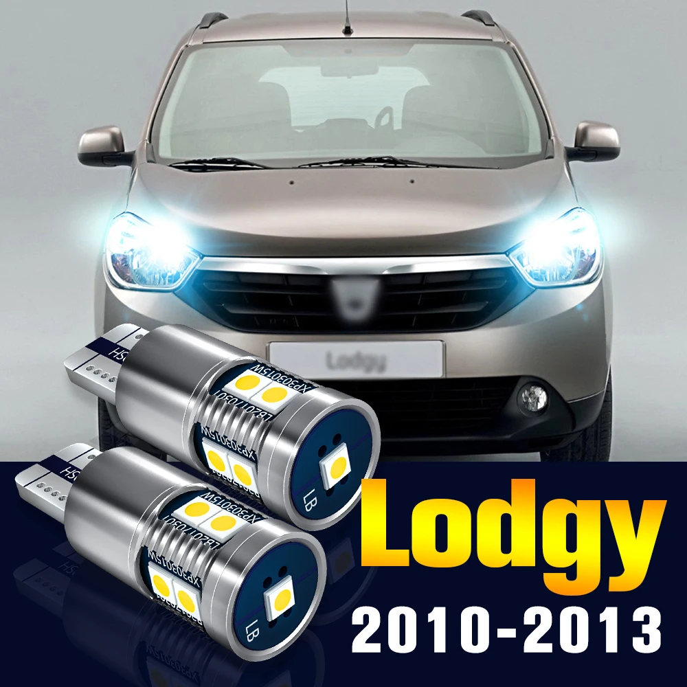

2pcs LED Clearance Light Bulb Parking Lamp For Dacia Lodgy 2010-2013 2011 2012 Accessories