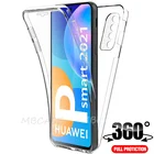 Чехол с двойным кристаллом для Huawei P Smart Z 2021, Y5P, Y6P, Y7P, Y8P 2020, чехол с полным покрытием 360 для Huawei Y5, Y6, Y7, Y9 Prime 2019, Y6S, Y9S