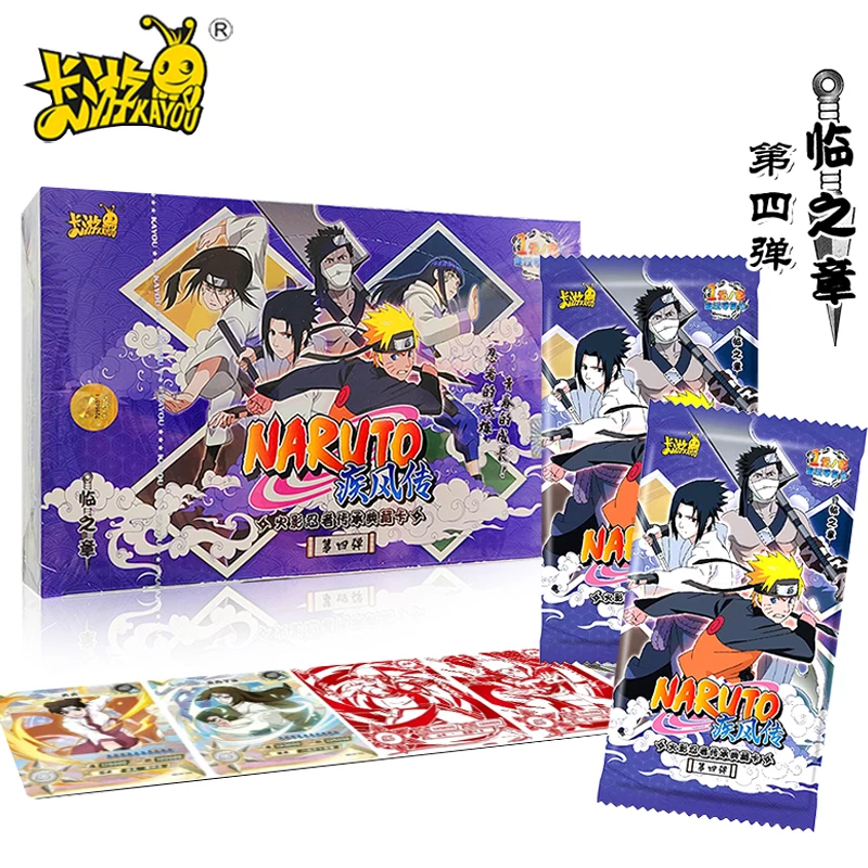 

KAYOU Naruto Cards Collection Cards The Chapter of Soldiers Naruto Inheritance Rare BP Card Children Gifts Game Collection Cards