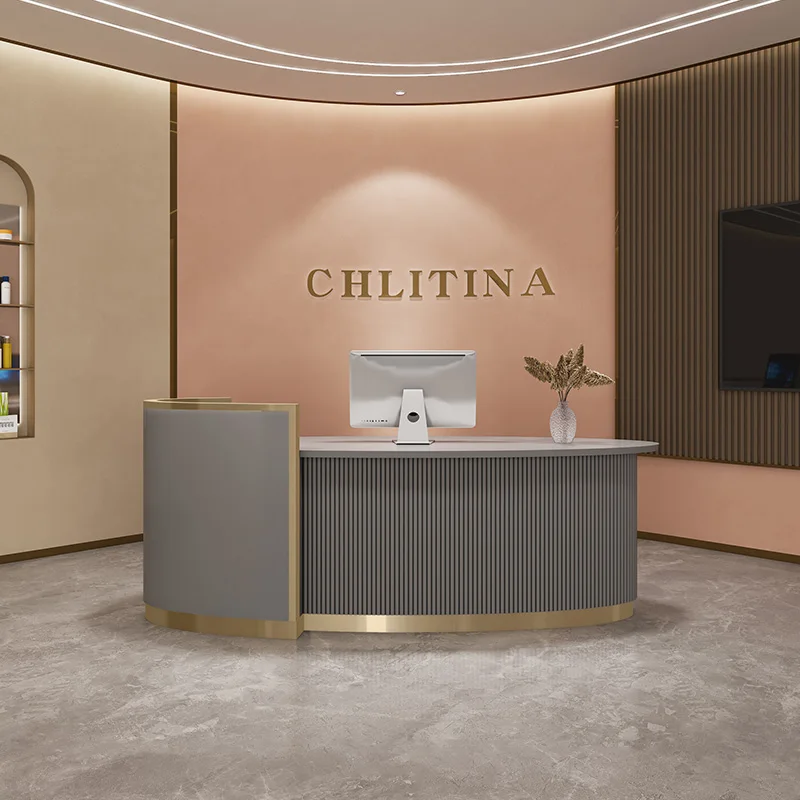 Элегантный офисный стол Fisktion прием бизнес-магазин мебель целлюлозы церковь