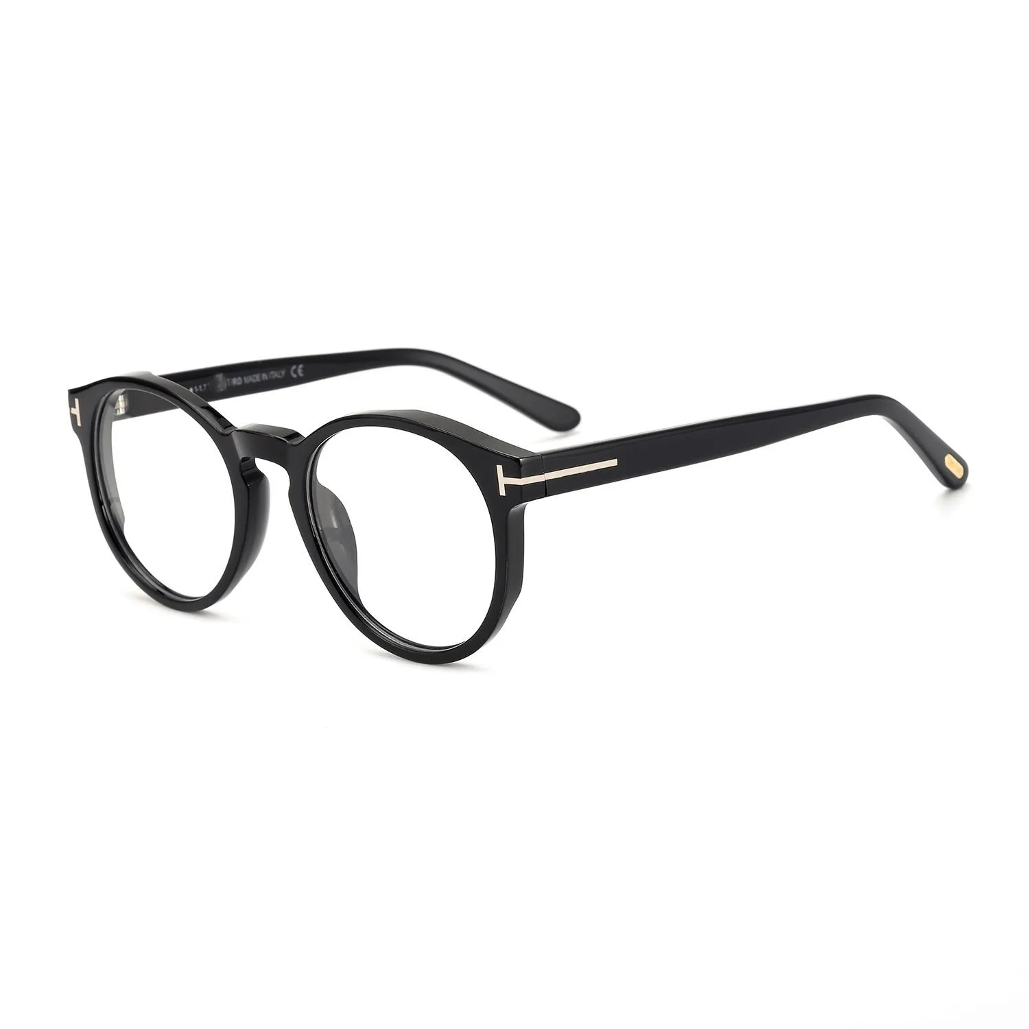 2022 New Men's Fashion Acetate Myopia Prescription TF Glasses 0591 Women's Leopard Simple Retro Reading Eye Frame