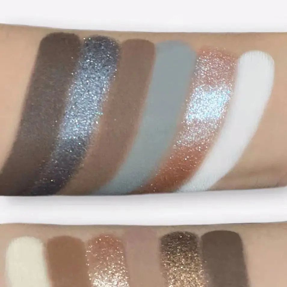 CHOIZ BEAUTY Серия подарков на день и ночь 6-цветные тени для век золотисто-коричневый