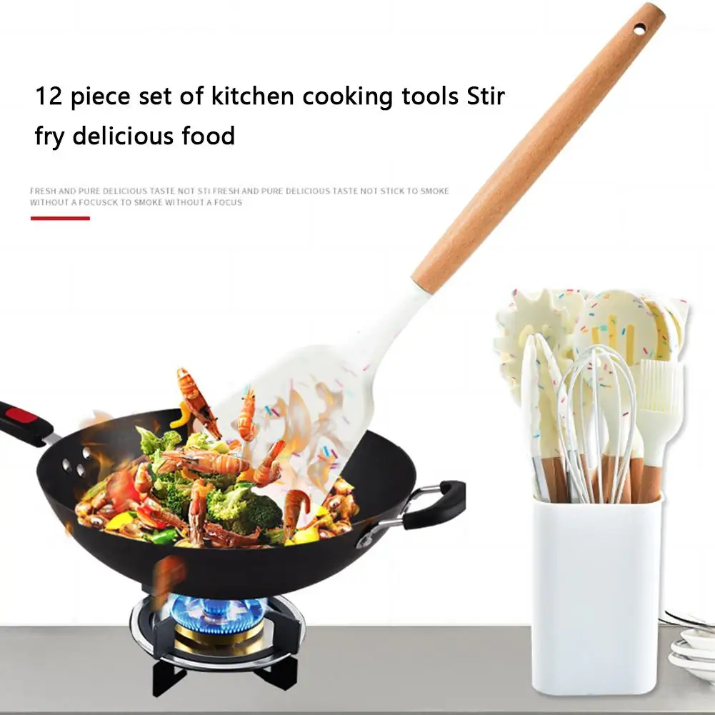 

11 шт./компл. домашняя кухонная утварь, кухонная утварь со стандартным антипригарным цветным покрытием, набор кухонной утвари