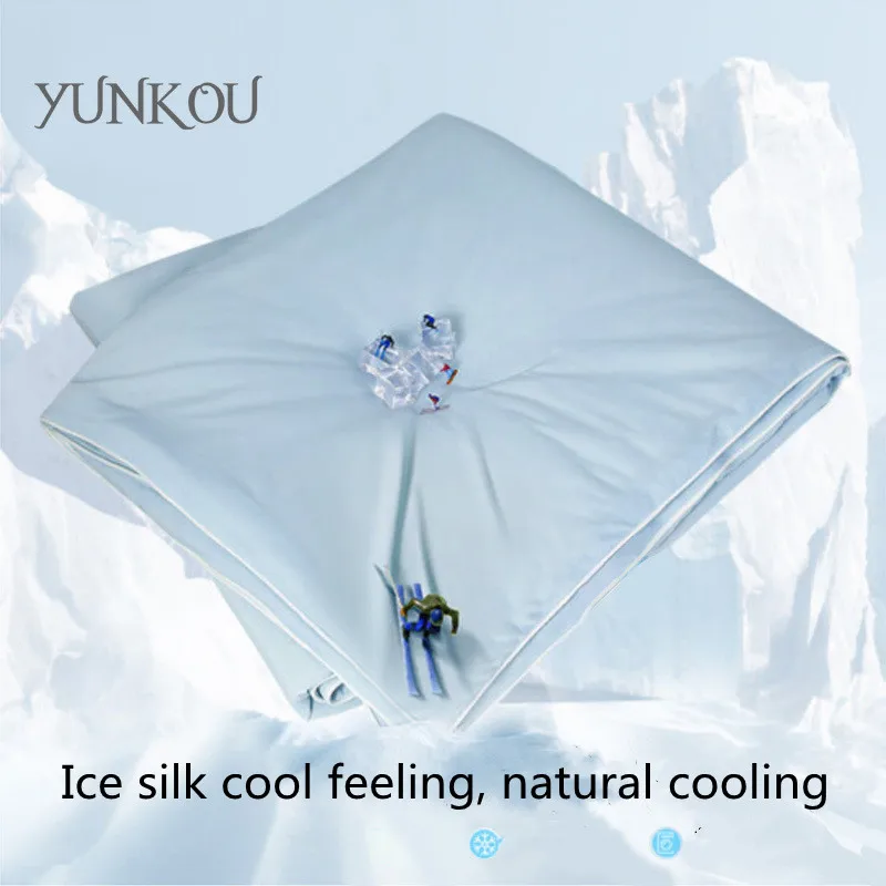 

Летнее однотонное тонкое высокотехнологичное натуральное охлаждающее соевое волокно с наполнителем 2-стороннее прохладное одеяло с принтом стеганое моющееся одеяло