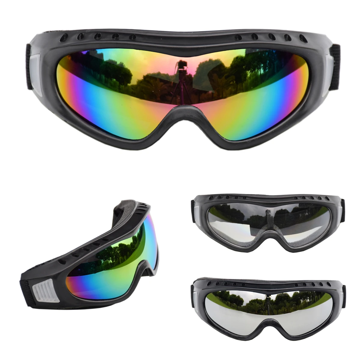 5 colors Snowboard Glasses Ski Goggles Kid Boys Girls Snowboard Glasses Gafas Snowboard Gogle Ski Eyes Ski Snowmobile Googles